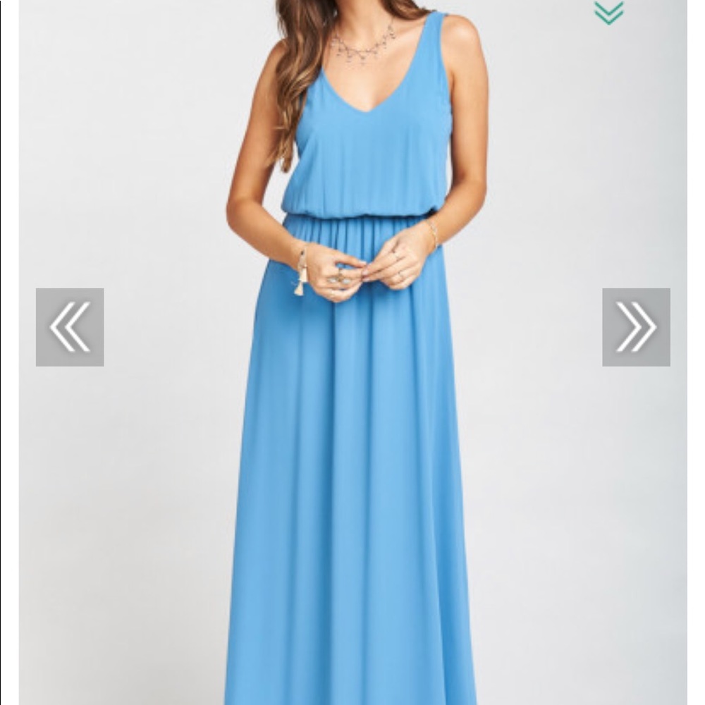 Show me your mumu KENDALL Bridesmaid COASTAL BLUE